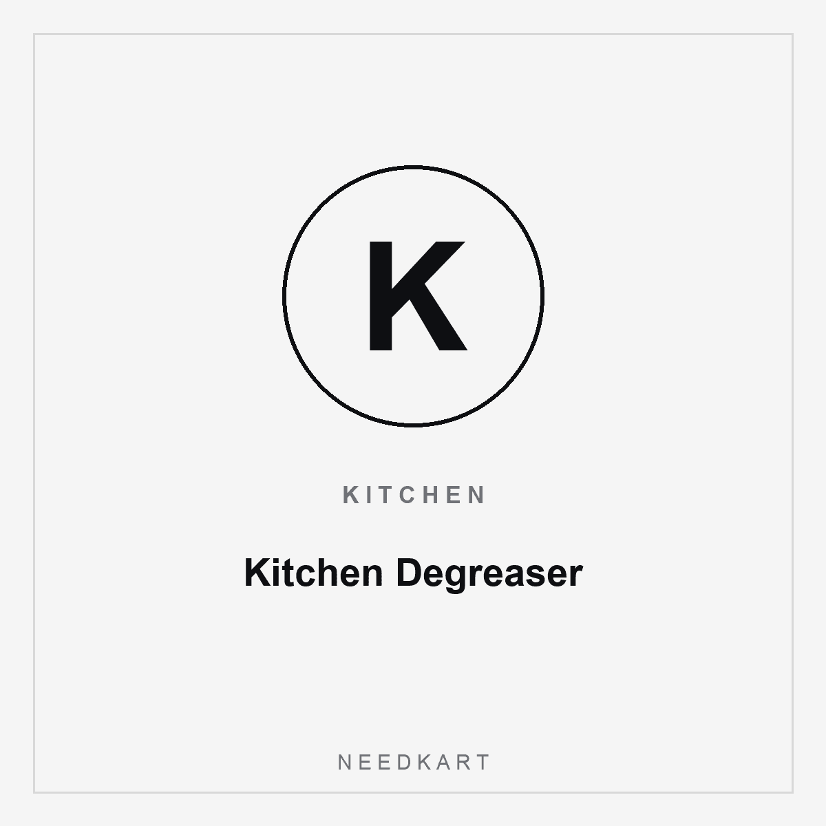 Kitchen Degreaser