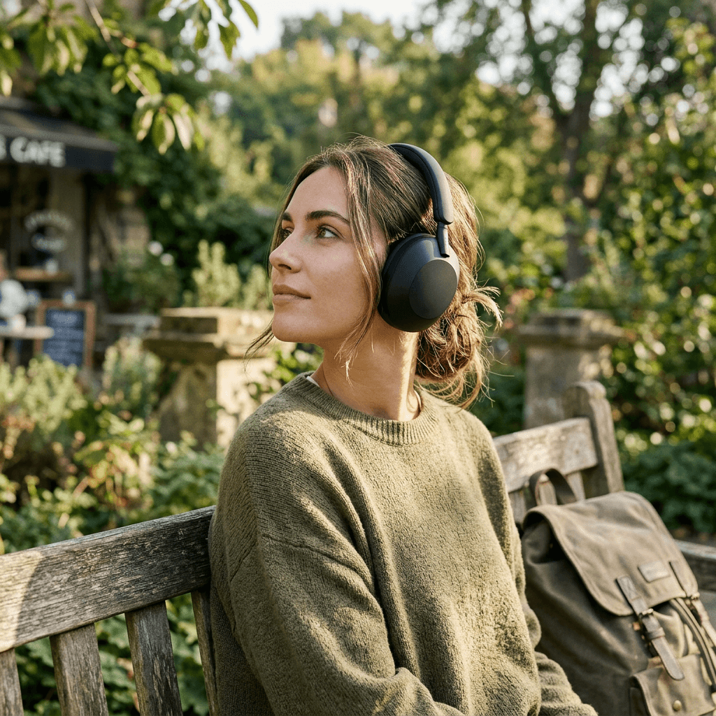 Sony WH-1000XM5 ANC Wireless Headphones - Premium Noise Cancelling with High Bass
